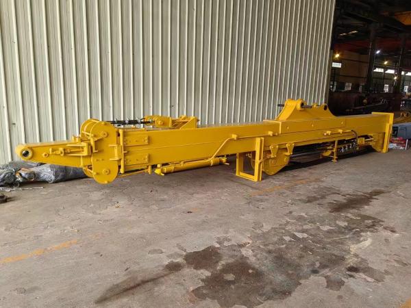 Quality Three Section Excavator Telescopic Boom Arm For Heavy Machinery Deep Excavation for sale