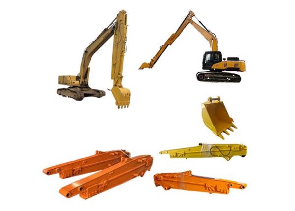 Quality Long Reach Telescopic Excavator Arm For Cat Hitachi Komatsu Sany for sale