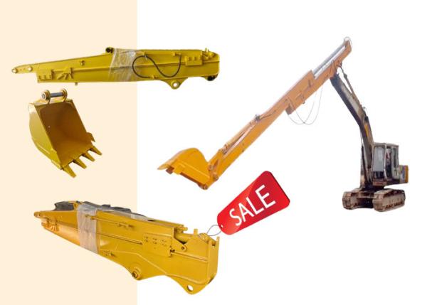 Quality Long Reach Telescopic Excavator Arm For Cat Hitachi Komatsu Sany for sale