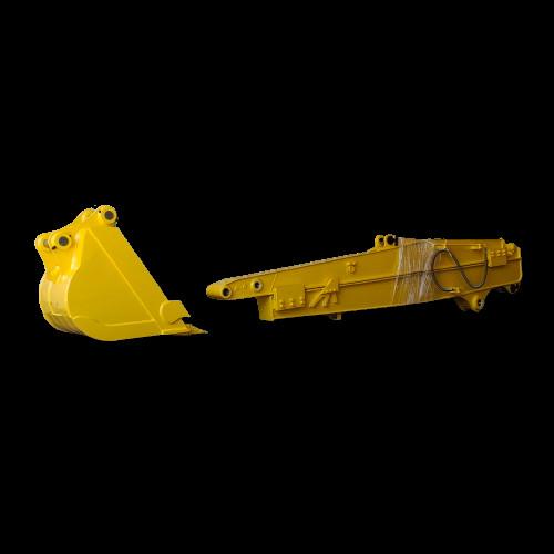 Quality Q355B Excavator Telescopic Boom Dipper Arm Long Reach Wear Resistant for sale