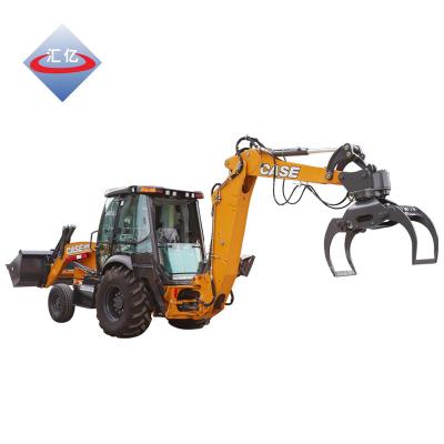 China Registro giratorio Cat Excavator Grapple 7 Ton Excavator Rotating Log Grab de Q355B en venta