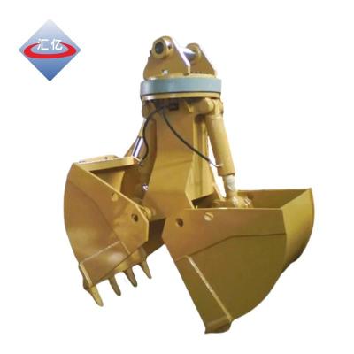 China 35T excavador Clamshell Attachment Q355 excavador giratorio Bucket de 360 grados en venta