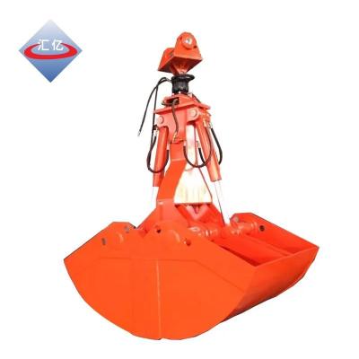China PC210 Excavator Clamshell Bucket Rotating Backhoe Clam Bucket for sale