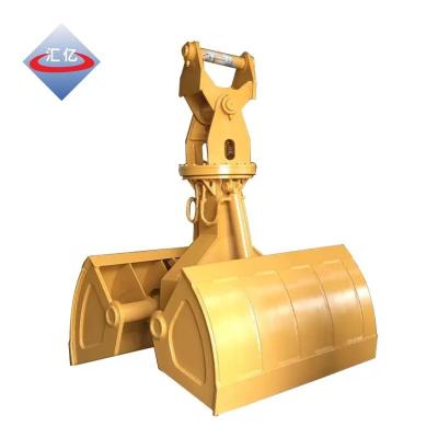 China Q460 Mud Gravel Excavator Clamshell Bucket NM360 Clamshell Loader Bucket for sale