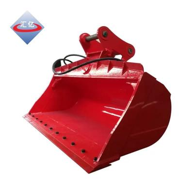 China Flat Bottom Excavator Tilting Bucket 45 Degree Ditch Cleaning And Sloping Grading for sale