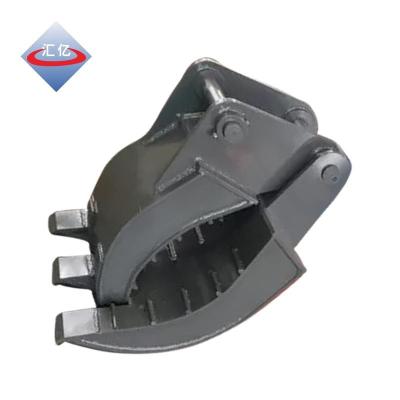 China Q345B Hydraulic Grapple For Excavator 1600Kg Grapple Saw For Excavator for sale
