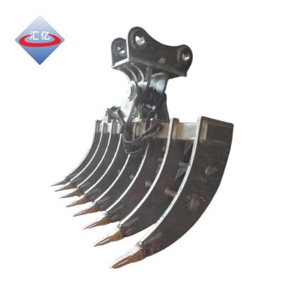 China NM360 Land Clearing 1.3mn Excavator Rake Attachment High Reliability for sale