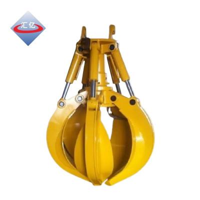 China 360 Degree Excavator Grapple NM360 Scrap Hydraulic Orange Peel Grab for sale