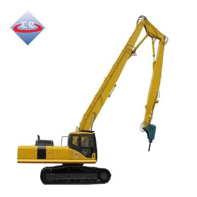 China 22m Excavator Long Arm Cat 336 Long Reach Boom Three Piece for sale