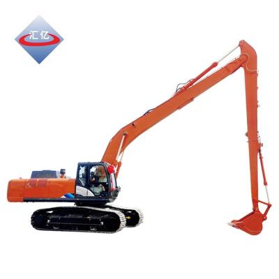 China Two Section Q690D Excavator Boom And Stick 18M Long Stick Trackhoe for sale