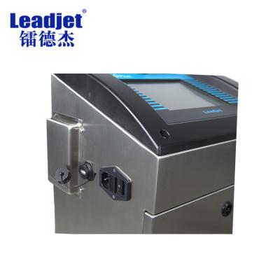 China Serial Number Leadjet Inkjet Printer Continuous Industrial MEK Ink Type for sale