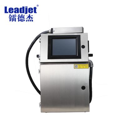 China Altura de fuente continua de la impresora de chorro de tinta de V98 Leadjet 20m m el 120m por tipo mínimo de la tinta del MEK en venta