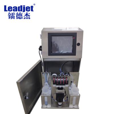 China 1-4 líneas fabricantes de Expiry Date Printer de la impresora de chorro de tinta de Leadjet con el tanque abierto de la tinta en venta