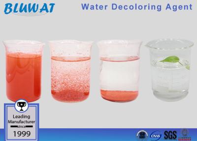 China BV Water Decoloring Agent , High Colority Water Treatment Decolorizing Agent for sale