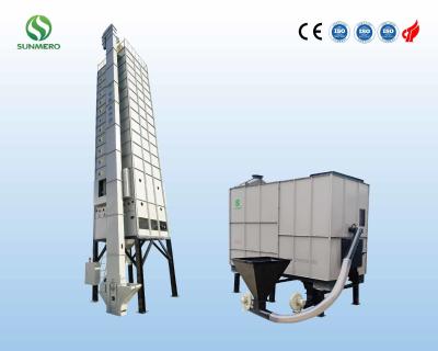 China 5.5kW 200 da grande capacidade toneladas de fornalha de Paddy Grain Dryer With Husk à venda