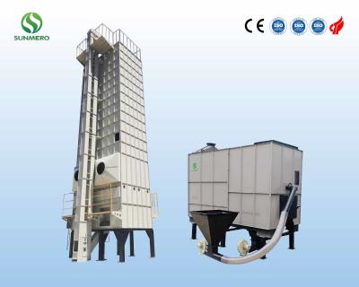 China Secador de múltiplos propósitos do moinho de arroz, secador de grão 20T do fluxo contínuo para o processamento filipino do arroz à venda