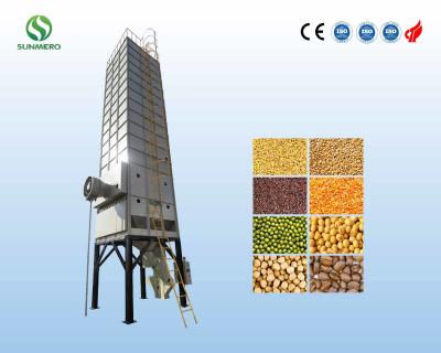 China Circulating Type 20T Beans Dryer Machine Maize Dryer Machine For India Farmers for sale
