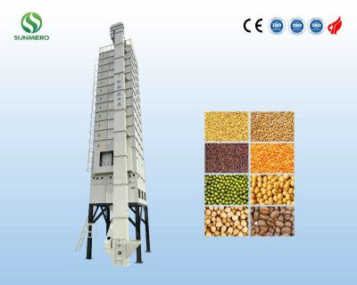 China 20T que recircula o secador de grão industrial com a fornalha da casca do arroz à venda