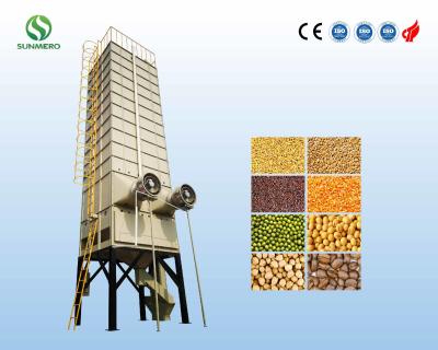 China secador mecânico de circulação vertical de 15 toneladas para a automatização alta do milho à venda