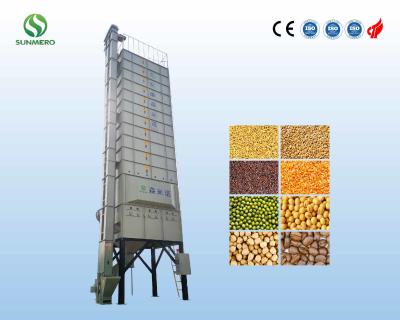 China Secador de grano de 22 Ton Stainless Steel Cross Flow, secador del lote del maíz multiusos en venta