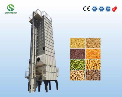 중국 옥수수 맷돌로 가는 식물을 위한 지적인 30ton 기계적인 쌀 곡물 건조기 판매용