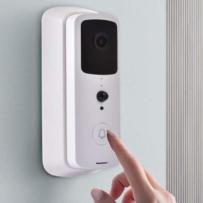 China Rechargeable Home Smart Wireless Video Doorbell Tuya Wifi Intercom Doorbell for sale