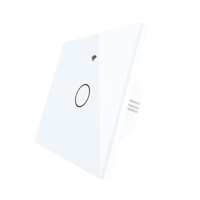 China OEM ODM EU UK Standard 1gang Smart Wifi Wall Switch Waterproof For Home Automation for sale