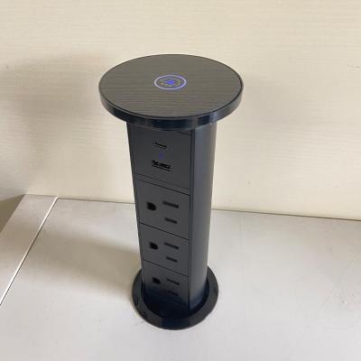 Chine Bruit caché par prise de levage électrique de prise de SDK Smart Wifi vers le haut de débouché avec la charge sans fil à vendre