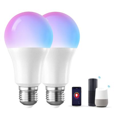 China 100LM/W 5W 7W 9W 12W E27 E26 B22 Smart Wifi LED Bulbs Color Changing CE ROHS FCC for sale