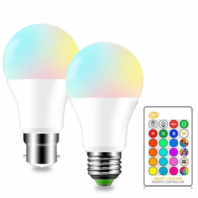 China Home Smart Wifi LED Bulb 15W E27/B22 RGB Wireless Light Bulbs for sale