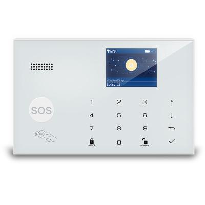 Chine Numérotage automatique du capteur SMS/Calling de porte grillagée de Kit With LED de sécurité de Smart Home d'alarme de 4G/3G GSM à vendre