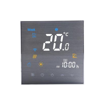 China Boiler Room Digital Smart Wireless Thermostat Regulator For Warm Floor Heating Weekly for sale