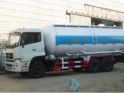 China Dongfeng 6x4 Bulk Cement Truck 26 - 32 cbm 32000 Liters Bulk Powder Truck for sale