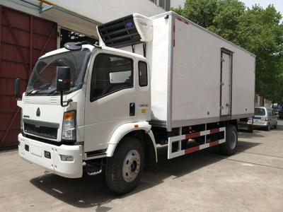 China DFAC Small Refrigerated Van Truck Fast Food Cooling Van Body ISO 9001 Approved for sale