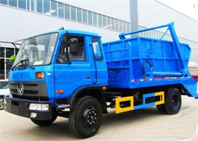 중국 2개의 차축 8 - 10cbm 폐기물 쓰레기 압축 분쇄기 트럭, 6개의 바퀴 쓰레기 수거 트럭 판매용