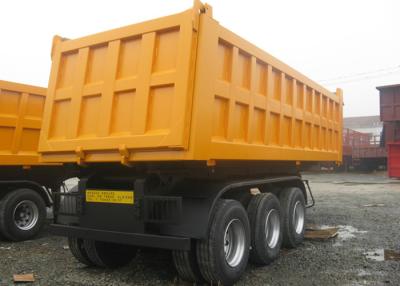China Remolque del camión volquete de 3 árboles 20 toneladas 30 toneladas 40 toneladas 50 toneladas para el material de construcción en venta
