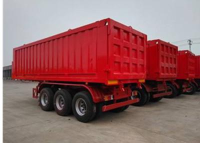 China 25CBM Dump Truck Trailer 3 Axle 45 Ton Dump Tipper Semi Trailer Truck For Sand for sale