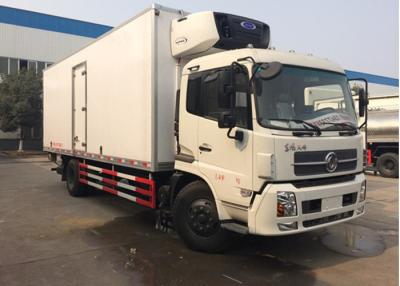 China Foton 4x2 5 Ton koelde Doosbestelwagen, Freezer Box Van For Fruits/Groenten Te koop