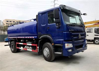 China Sino Truck HOWO 4x2 Water Tanker Truck Trailer 12000L 15000L Right Hand Drive 15 Tons for sale