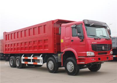 China 12 Wheeler HOWO 8x4 Dump Truck 50 Ton 40 Ton Large Capacity 3 Axles ISO 9001 Certified for sale
