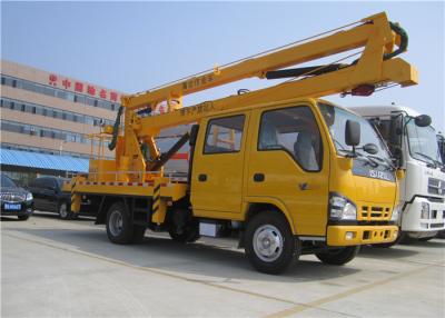 中国 ISUZU 18m - 22mの高い態度操作のトラック4X2の空気の仕事プラットホームのトラック 販売のため