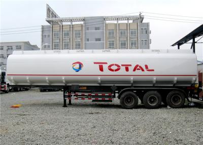 China Heavy Duty 3 Axle 45000L Oil Tanker Semi Trailer 4 Compartments 45M3 For Transporting Oil for sale