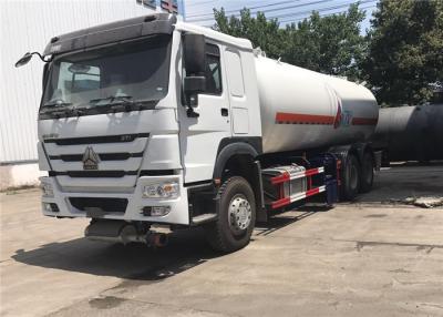 China 6x4 10 color del camión de petrolero del gas de las ruedas 20M3 LPG 20000L modificado para requisitos particulares para HOWO en venta