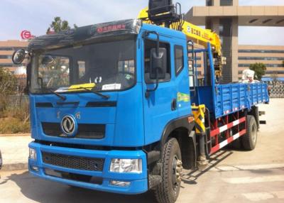 China DFAC 4x2 8 Ton Truck Crane , Telescopic Boom Crane CS2018XX For Lorry for sale