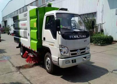 China Mini máquina da vassoura de rua do caminhão 4m3 3m3 Forland RHD LHD da vassoura de estrada da vassoura à venda