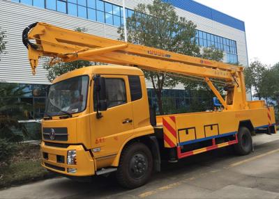China Dongfeng 12 - 18m High Altitude Operation Truck 2 Axles For Electric Power for sale