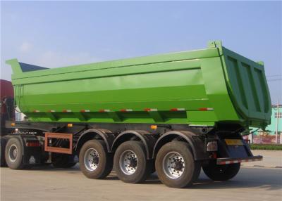 China 30M3 - 50M3 Heavy Duty Semi Trailers T700 50 Ton 60T Dump Trailer For Mineral Loading for sale