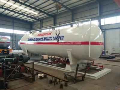 China Los tanques de almacenamiento modificados para requisitos particulares de 20000L LPG CSC2018005 10 toneladas de gas del LPG que rellena la planta en venta