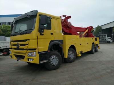 China Road Heavy Rescue Tow Trucks 8X4 Diesel Fuel Type / Manual Transmission Type for sale
