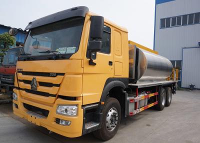 China Sinotruk 6x4 16M3 Asphalt Tanker Truck , 16 CBM Bitumen Sprayer Truck DFL1160BX6 for sale